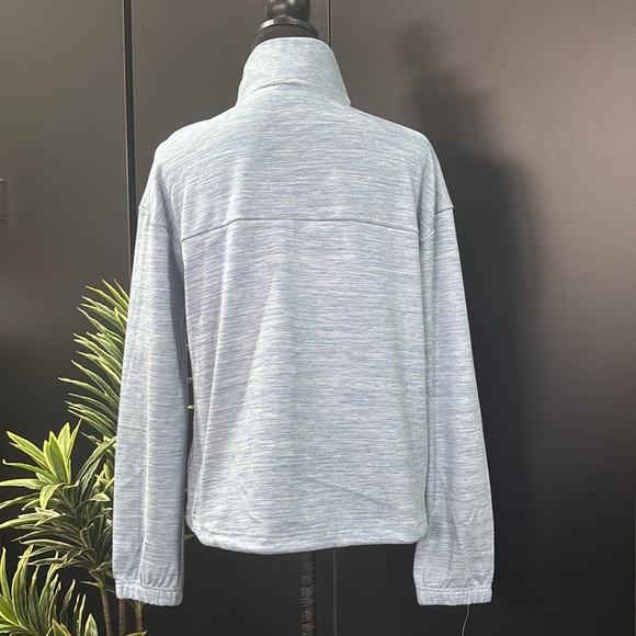 Avalanche 1/4 Zip Pullover,fleece lined, 4-way stretch,relaxed,fit,waist cord - Picture 5 of 11